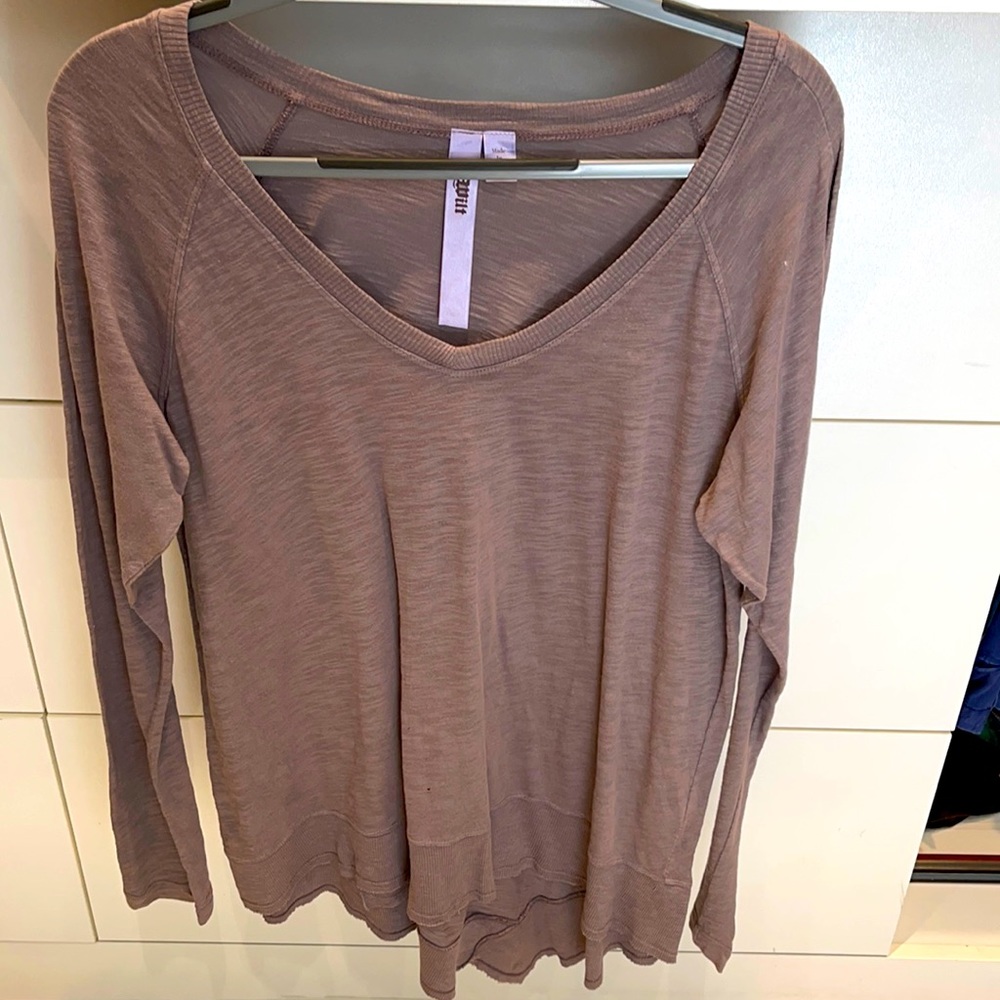 Wilt size small eggplant color worn once. Perfect condition